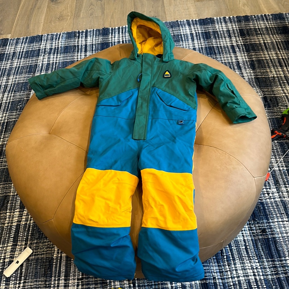 Burton boys one piece snow suit